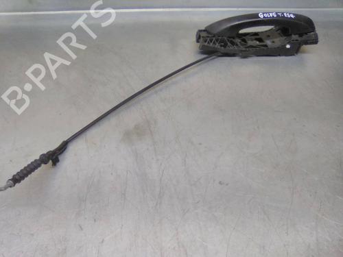 Used Rear left exterior door handle VW GOLF VI (5K1) 1.6 TDI (90 hp) 19844363