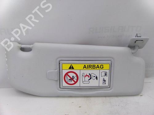 Used Left sun visor PEUGEOT 208 I (CA_, CC_) 1.6 HDi / BlueHDi 75 (75 hp) 19865701