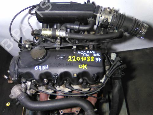 Used Engine HYUNDAI ACCENT I (X-3) 1.3 (60 hp) 19818352