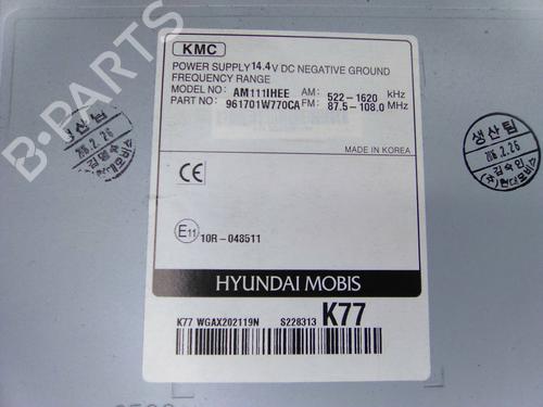 Radio KIA RIO III (UB) 1.2 CVVT | BP19868004E6 
