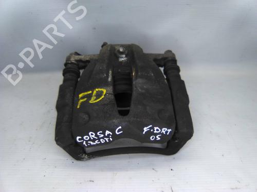 Used Right front brake caliper OPEL CORSA C (X01) 1.3 CDTI (F08, F68) (70 hp) 19861525