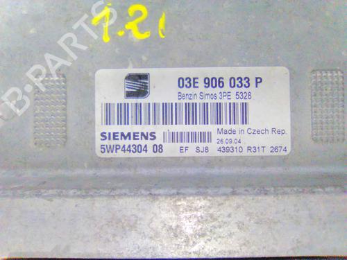 Engine control unit (ECU) SEAT IBIZA III (6L1) 1.2 | BP19867815M57 