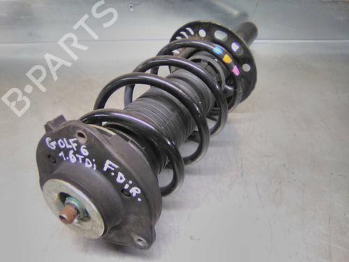 Used Right front shock absorber VW GOLF VI (5K1) 1.6 TDI (90 hp) 19844408