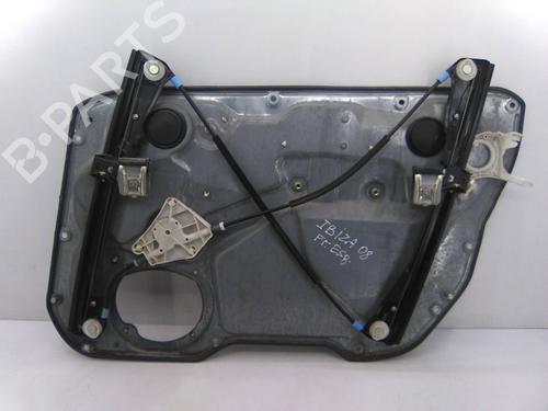Used Front left window mechanism SEAT IBIZA III (6L1) 1.2 12V (70 hp) 25012902