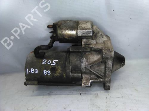 Used Starter PEUGEOT 205 Hatchback Van 1.7 Diesel (60 hp) 19856140