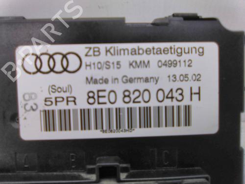 Climate control AUDI A4 B6 Avant (8E5) 1.6 | BP19817997I5 