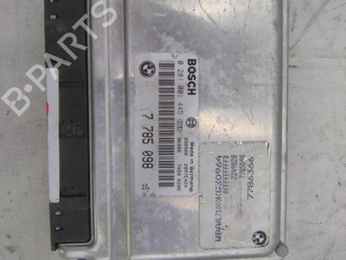 Used Engine control unit (ECU) BMW 3 (E46) 320 d (150 hp) 19843368