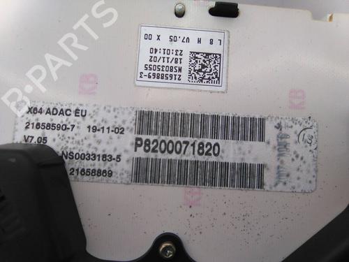 Quadrante RENAULT SCÉNIC I MPV (JA0/1_, FA0_) 1.4 16V (JA0D, JA1H, Ja0W, JA10) | BP28384127C47