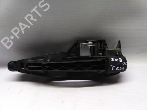 Used Rear left exterior door handle PEUGEOT 208 I (CA_, CC_) 1.4 HDi (68 hp) 19871019