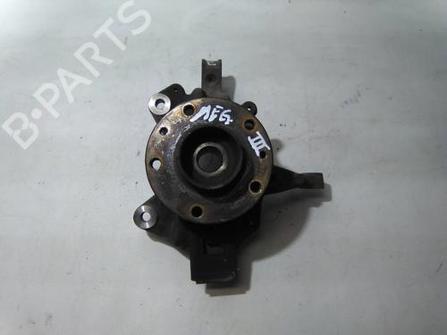 Used Left front steering knuckle RENAULT MEGANE III Coupe (DZ0/1_) 1.5 dCi (DZ09, DZ0D, DZ1F, DZ1G, DZ14, DZ29) (110 hp) 19874949