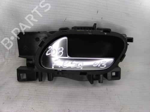 Used Front left interior door handle PEUGEOT 208 I (CA_, CC_) 1.4 HDi (68 hp) 19813059