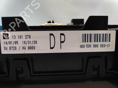 Fuse box OPEL ASTRA H (A04) 1.9 CDTI (L48) | BP19861833E1 