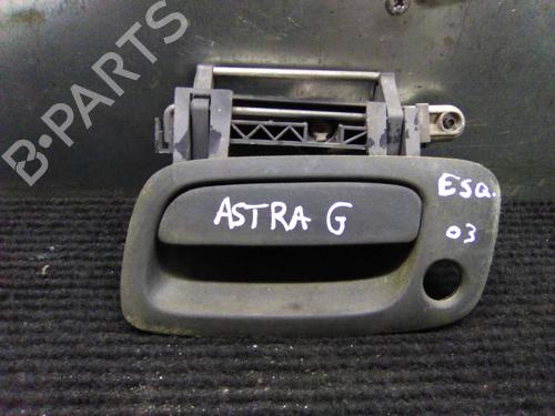 Used Front left exterior door handle OPEL ASTRA G Hatchback (T98) 1.7 TD (F08, F48) (68 hp) 19851585