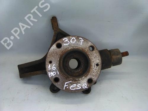 Used Left front steering knuckle PEUGEOT 307 SW Estate Van (3E_, 3H_) 1.6 HDi (90 hp) 19859813