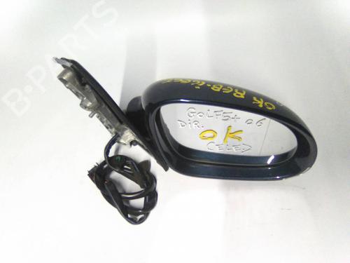 Bakspejl Højre VW GOLF PLUS V (5M1, 521) 2.0 TDI (140 hp) 22935585