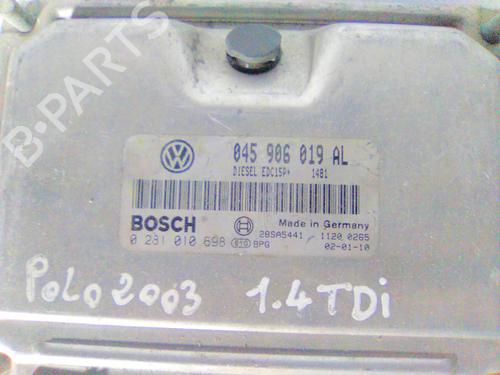 Engine control unit (ECU) VW POLO (9N_, 9A_) 1.4 TDI | BP19867635M57 