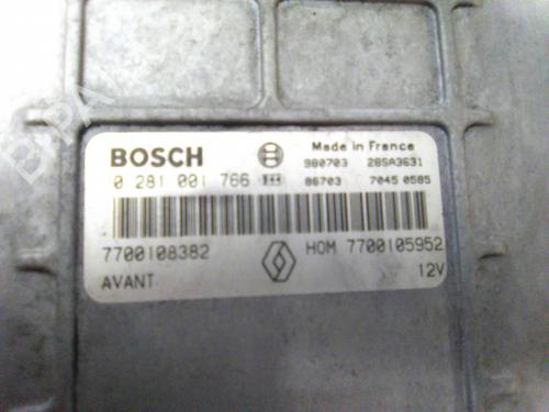 Engine control unit (ECU) RENAULT LAGUNA I Grandtour (K56_) 1.9 dTi (K56J) | BP19860169M57 