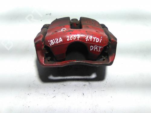 Used Right front brake caliper SEAT IBIZA III (6L1) 1.9 TDI (131 hp) 19812572