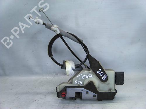 Used Rear left lock PEUGEOT 208 I (CA_, CC_) 1.4 HDi (68 hp) 19813086