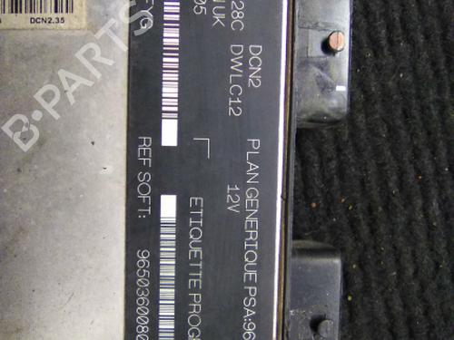 Engine control unit (ECU) PEUGEOT EXPERT Platform/Chassis (223) 1.9 D | BP19858471M57 