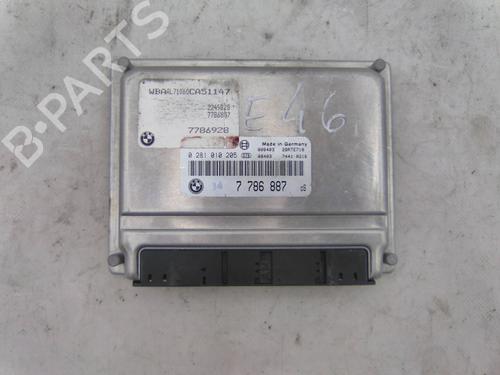 Used Engine control unit (ECU) BMW 3 (E46) 320 d (129 hp) 19843403