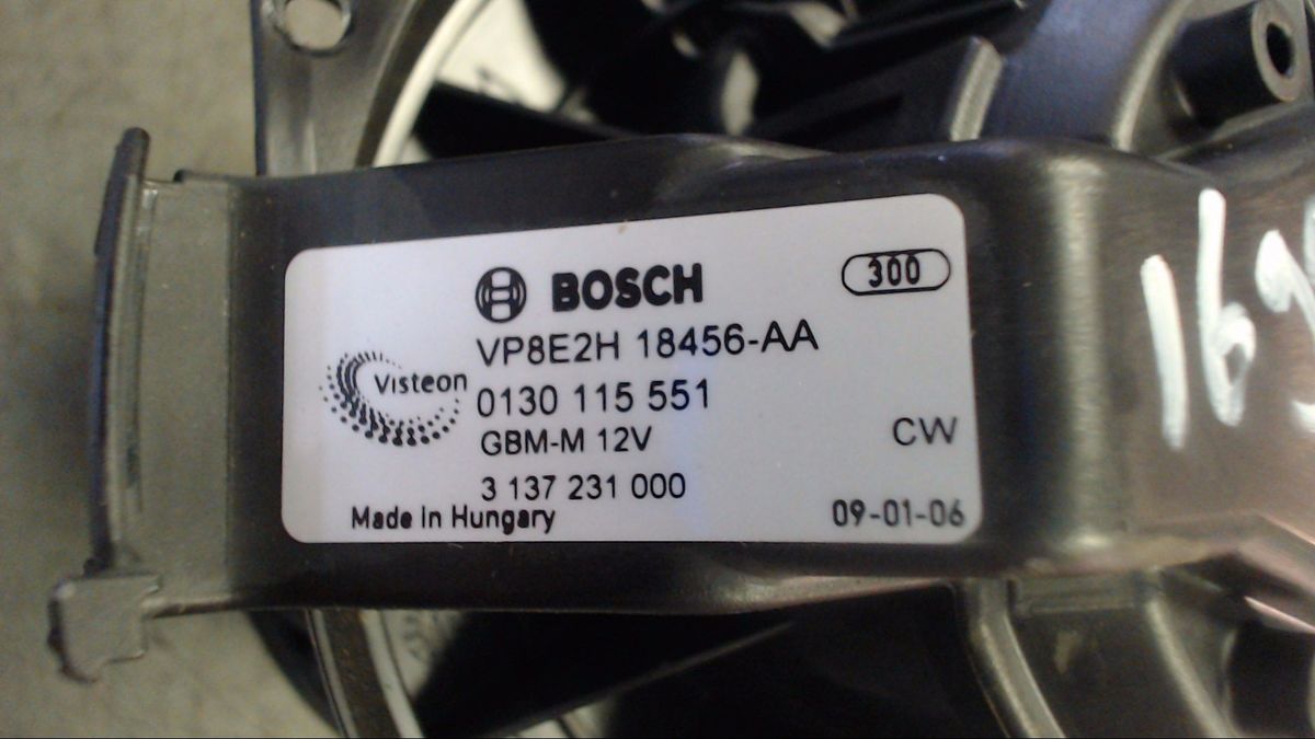 Heater blower motor FORD FIESTA VI (CB1, CCN) 1.25 5893220 BParts