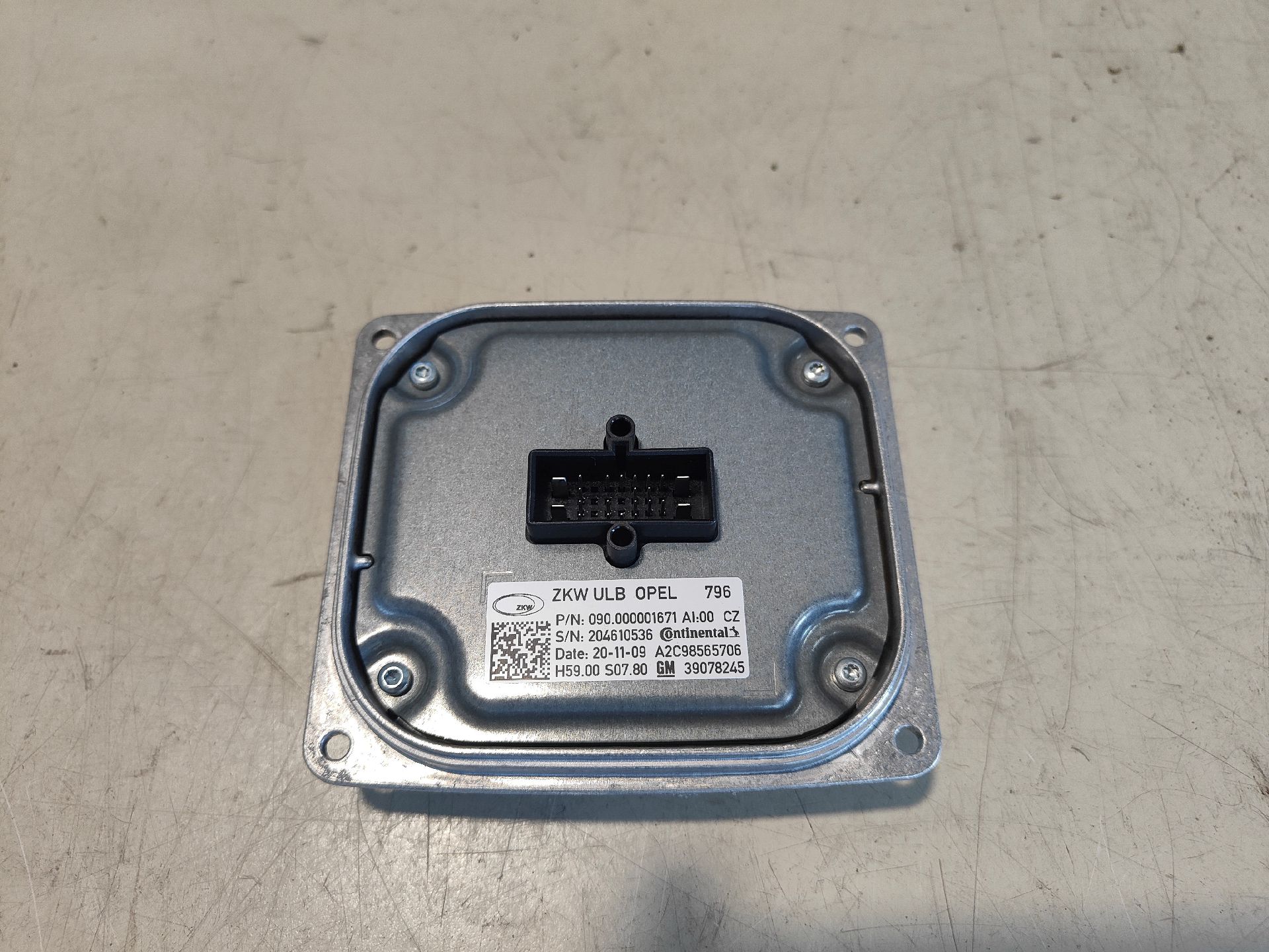 Lights ECU OPEL ASTRA K (B16) 1.0 Turbo (68) 10409924 | B-Parts 