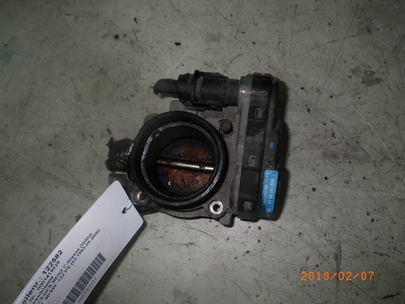 Throttle body MERCEDESBENZ CCLASS (W202) C 180 (202.018) 5483356 B