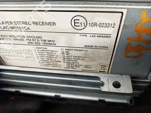 Radio KIA RIO II (JB) 1.6 CVVT | BP7098473E6 