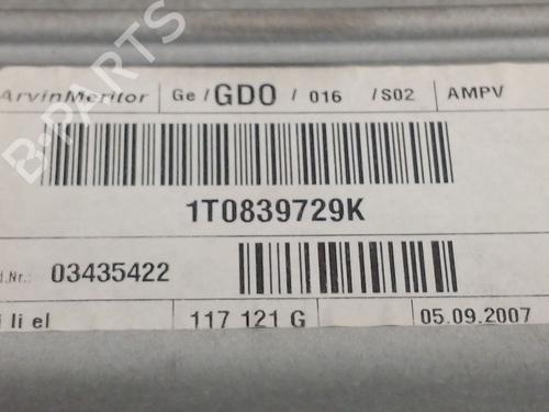 Rear left window mechanism VW TOURAN (1T1, 1T2) 2.0 TDI | BP31611732C24 