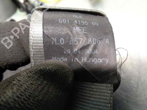 Rear right seatbelt VW TOUAREG (7LA, 7L6, 7L7) 2.5 R5 TDI | BP7446367I28 
