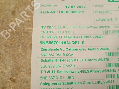 Forreste venstre beklædning VW TIGUAN (AD1, AX1) 1.5 TSI | BP30044701C58 