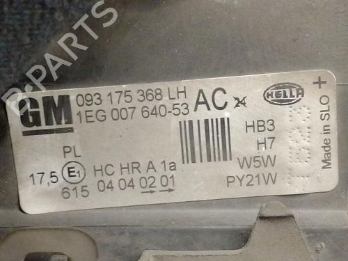 Left headlight OPEL ASTRA G Hatchback (T98) 1.6 16V (F08, F48) | BP32146523C28 