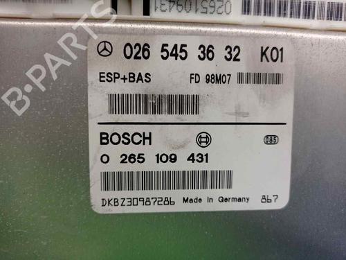 Control unit MERCEDES-BENZ A-CLASS (W168) A 140 (168.031, 168.131) | BP10729609M11 