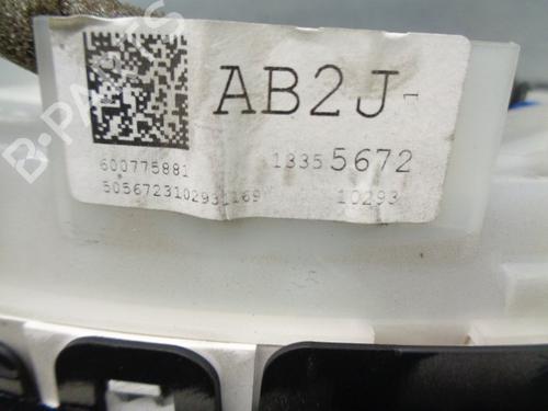 Instrument cluster OPEL ASTRA J (P10) 1.7 CDTI (68) | BP9256710C47 