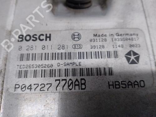 Engine control unit (ECU) CHRYSLER VOYAGER IV (RG, RS) 2.8 CRD | BP13116522M57 