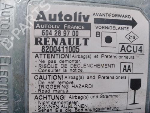 Kollisjonspute styreenhet RENAULT MEGANE II (BM0/1_, CM0/1_) 1.5 dCi (BM02, BM13, BM2A, CM02, CM13) | BP13904493M53 