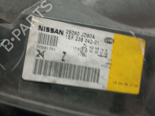 Left headlight NISSAN QASHQAI I (J10, NJ10) 2.0 dCi | BP29006406C28 