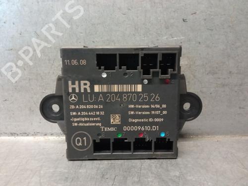 Used Comfort control module MERCEDES-BENZ C-CLASS (W204) C 300 4-matic (204.081) (231 hp) 29966245