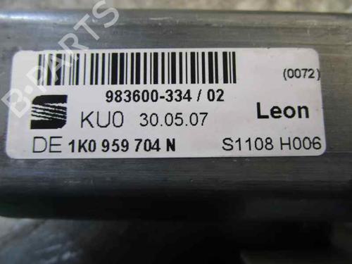 Rear right window mechanism SEAT LEON (1P1) 1.9 TDI | BP2122127C25 