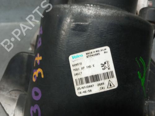 Right front fog light PEUGEOT 206 Hatchback (2A/C) 1.4 HDi eco 70 | BP29764868C31 