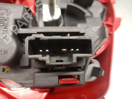 Right taillight PEUGEOT 206 Hatchback (2A/C) 1.4 HDi eco 70 | BP31038579C35