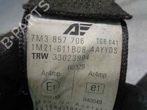Front right seatbelt SEAT ALHAMBRA (7V8, 7V9)  | BP8726126I25 