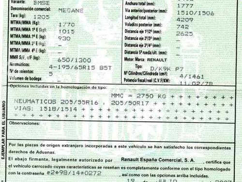 Andre RENAULT MEGANE II (BM0/1_, CM0/1_) 1.5 dCi (BM02, BM13, BM2A, CM02, CM13) | BP20257214O1 