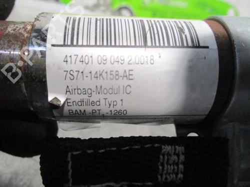 Left curtain airbag FORD MONDEO IV (BA7) 2.0 TDCi | BP2588851C11 