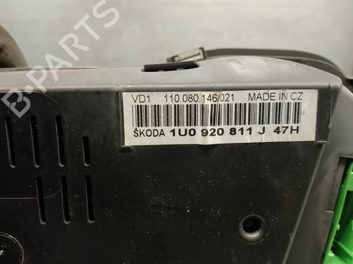 Instrument cluster SKODA OCTAVIA I (1U2) 1.9 TDI | BP16777013C47 