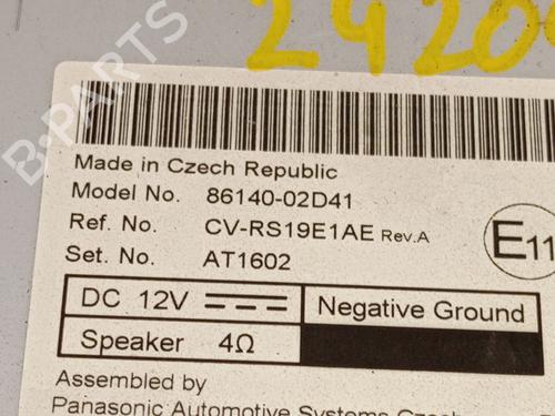 Radio TOYOTA COROLLA Saloon (_E21_) 1.8 VVTi Hybrid (ZWE211, MZEA12) | BP32454760E6 