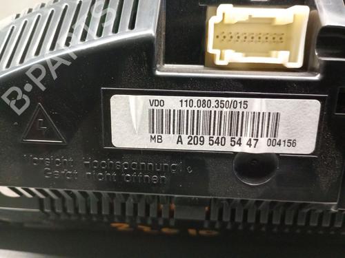 Instrument cluster MERCEDES-BENZ CLK (C209) CLK 220 CDI (209.308) | BP25235008C47 