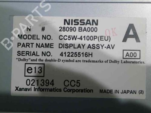 Display monitor NISSAN PRIMERA Hatchback (P12) 1.9 dCi | BP3450690C48 
