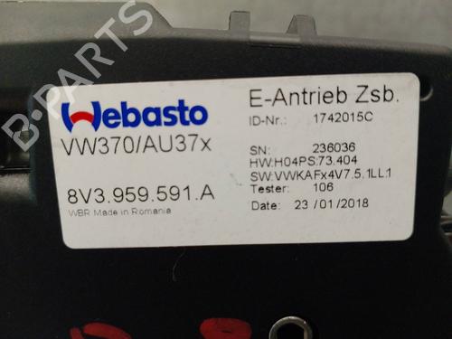 Sunroof engine VW GOLF VII (5G1, BQ1, BE1, BE2) 2.0 GTI | BP17616092M60 